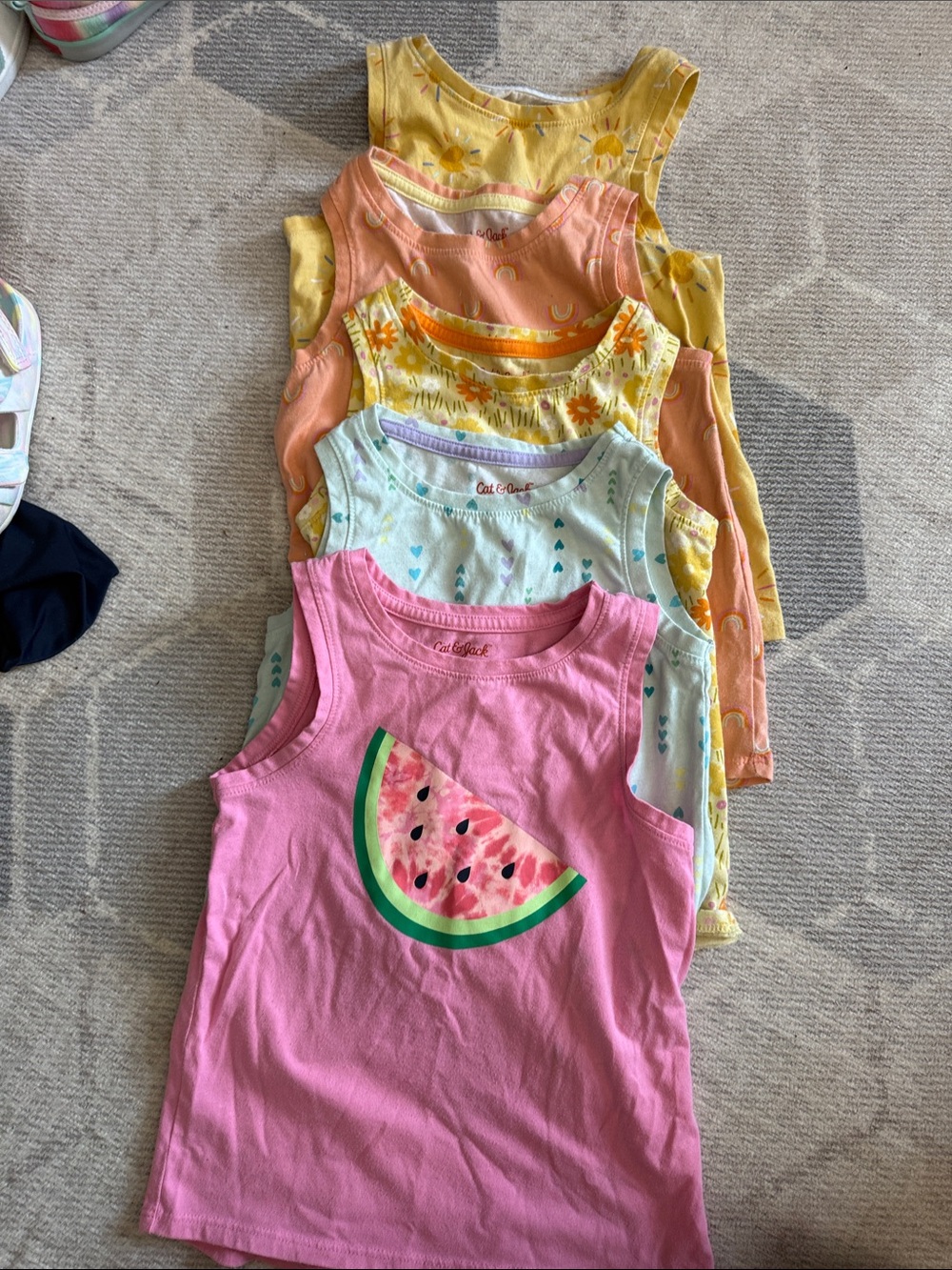 Toddler girls tank top bundle